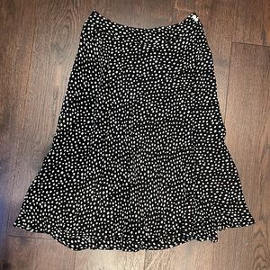 Jones New York Silk A-line Skirt - Size 4P